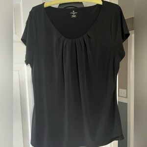WorthingtonBlack Polyester Spandex Blouse 1X